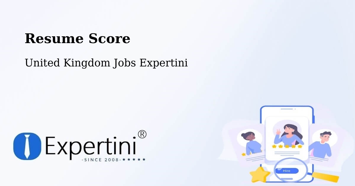 Resume Score & Job Description Match Tool – Earlsfield - United Kingdom Jobs Expertini